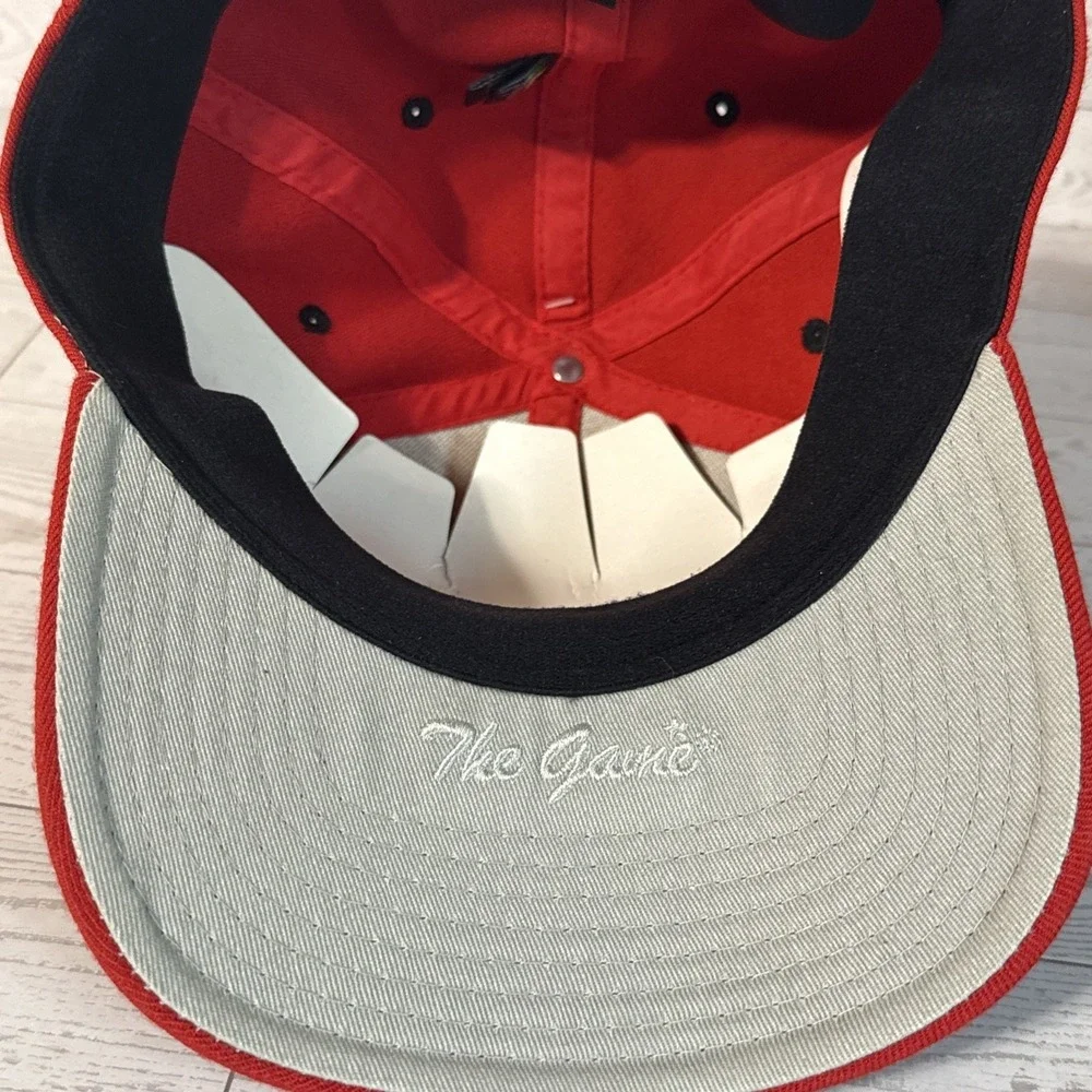 Louisville Cardinals Hat Men Large Red Wool Blend The Game Pro Fitted A-flex OTF